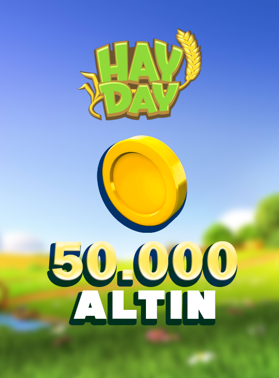 Hay Day 50.000 Altın Satın Al