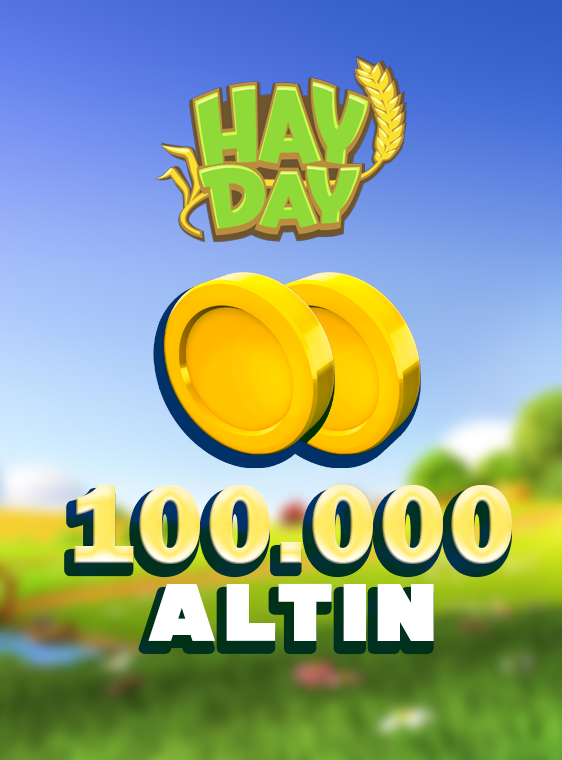 Hay Day 100.000 Altın Satın Al