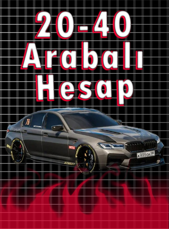 CPM 20 - 40 Arabalı Random Hesap