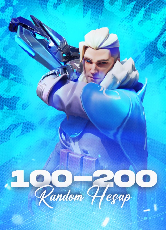Valorant 100-200 Skinli Hesap