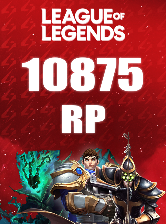 League of Legends 10875 RP