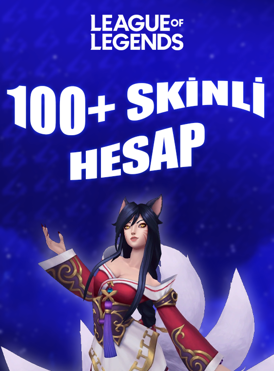 LoL 100+ Skinli Random Hesap