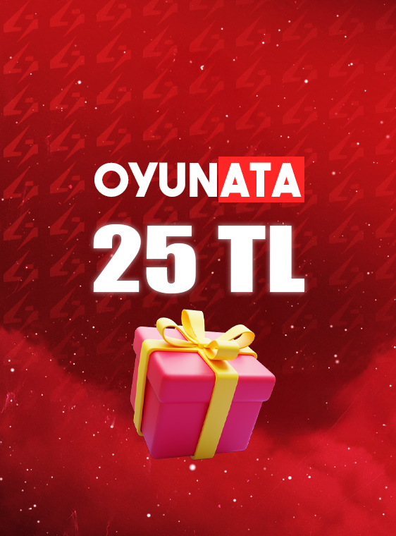 Oyunata 25 TL Hediye Kartı