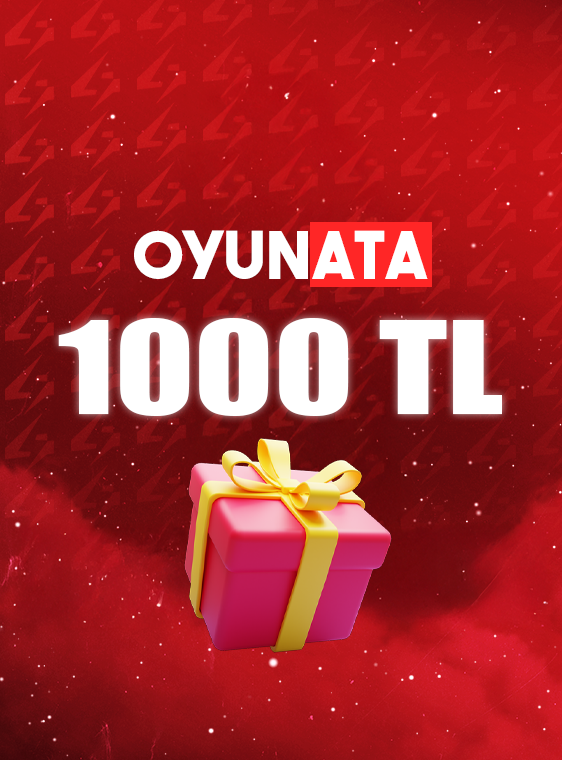 Oyunata 1000 TL Hediye Kartı