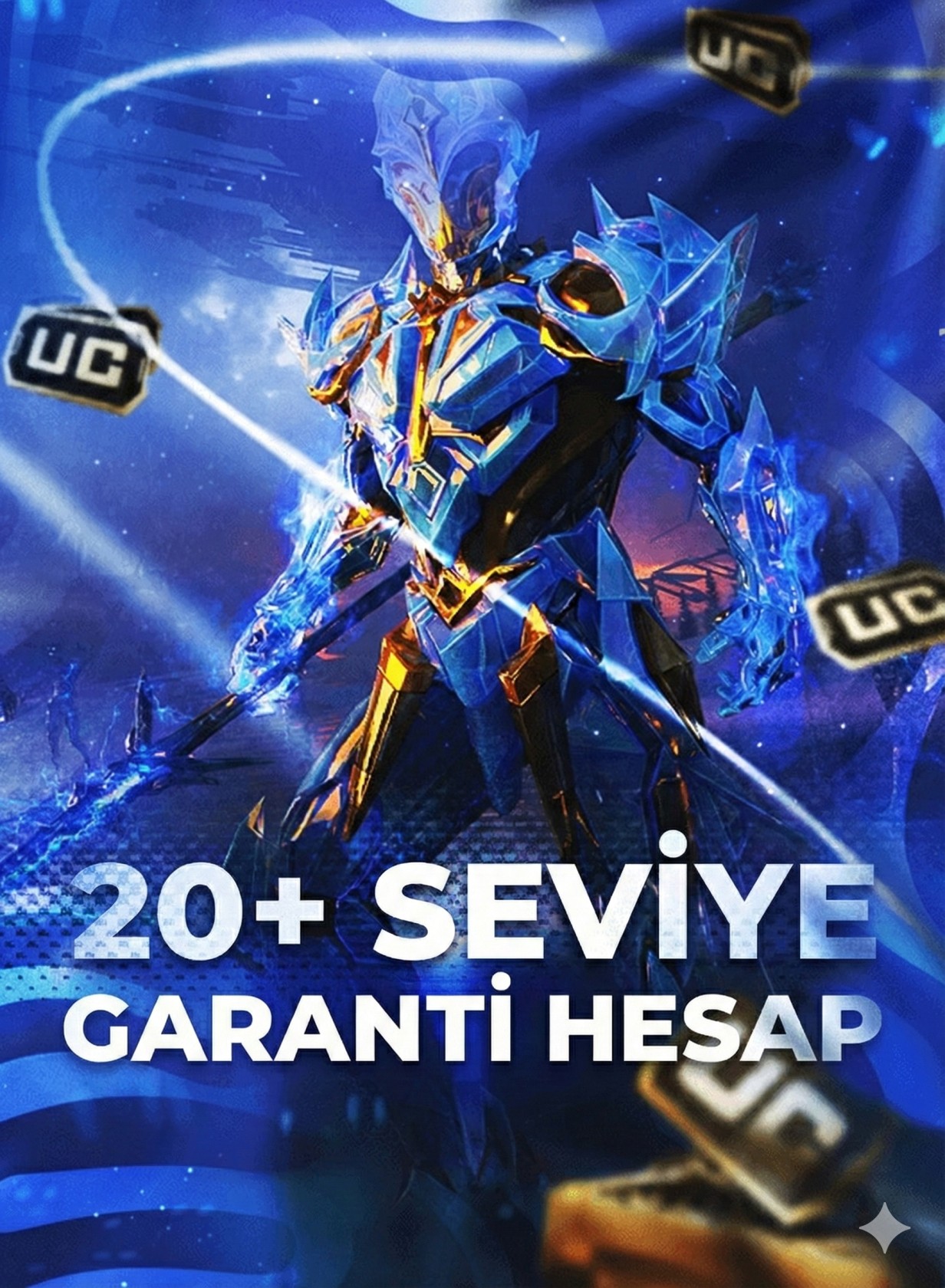 PUBG Mobile 20+ Seviye Garanti Hesap