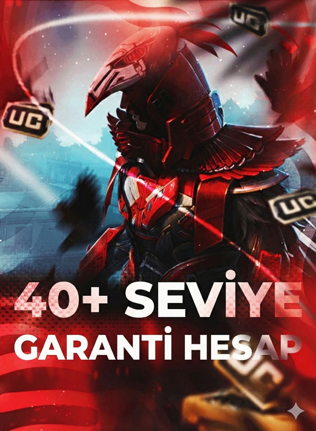 PUBG Mobile 40+ Seviye Garanti Hesap